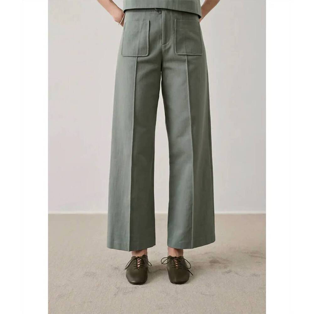 NEW SOEUR harry trouser in pastel green